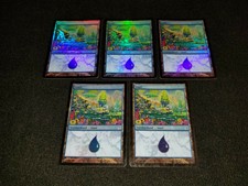 MTG 1x Lorwyn common land MP German FOIL Island 287 - Ships w/ tracking