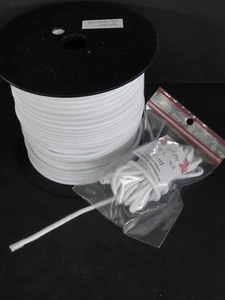 4mm (5 Mètres) ELASTIQUE de remontage en COTON pour POUPEE - Stringing Elastic - Photo 1/1