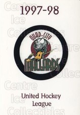 1997-98 Quad-City Mallards #23 Checklist
