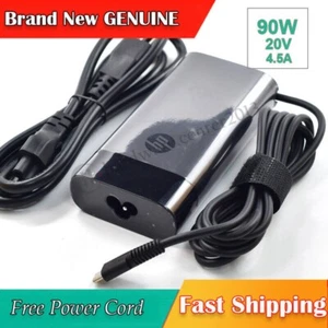Genuine HP 90W USB-C AC Charger for HP ENVY 17-cw0504na 897L6EA Power Adapter - Zdjęcie 1 z 7