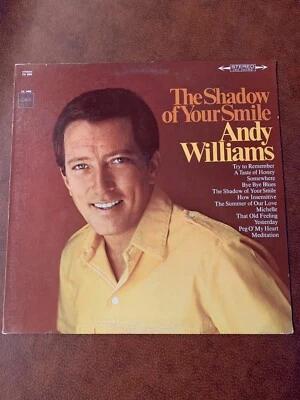 Andy Williams- The Shadow Of Your Smile 1966 CL-2499 Vinyl 12'' Vintage - Image 1 of 3