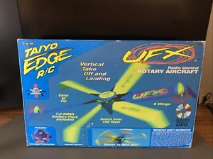 De colección Taiyo Edge R/C: UFX Radio Control Rotativo Avión Control Remoto con DVD - Imagen 1 de 6
