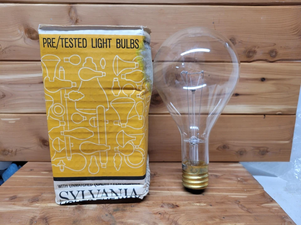 Sylvania 448PS40 Clear 448W Utility Clear Light Bulb 120V Mogul PS40 New Choose# - Image 1 of 4