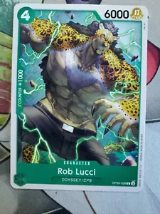 Rob Lucci Nonfoil One Piece TCG OPA73 - Picture 1 of 1