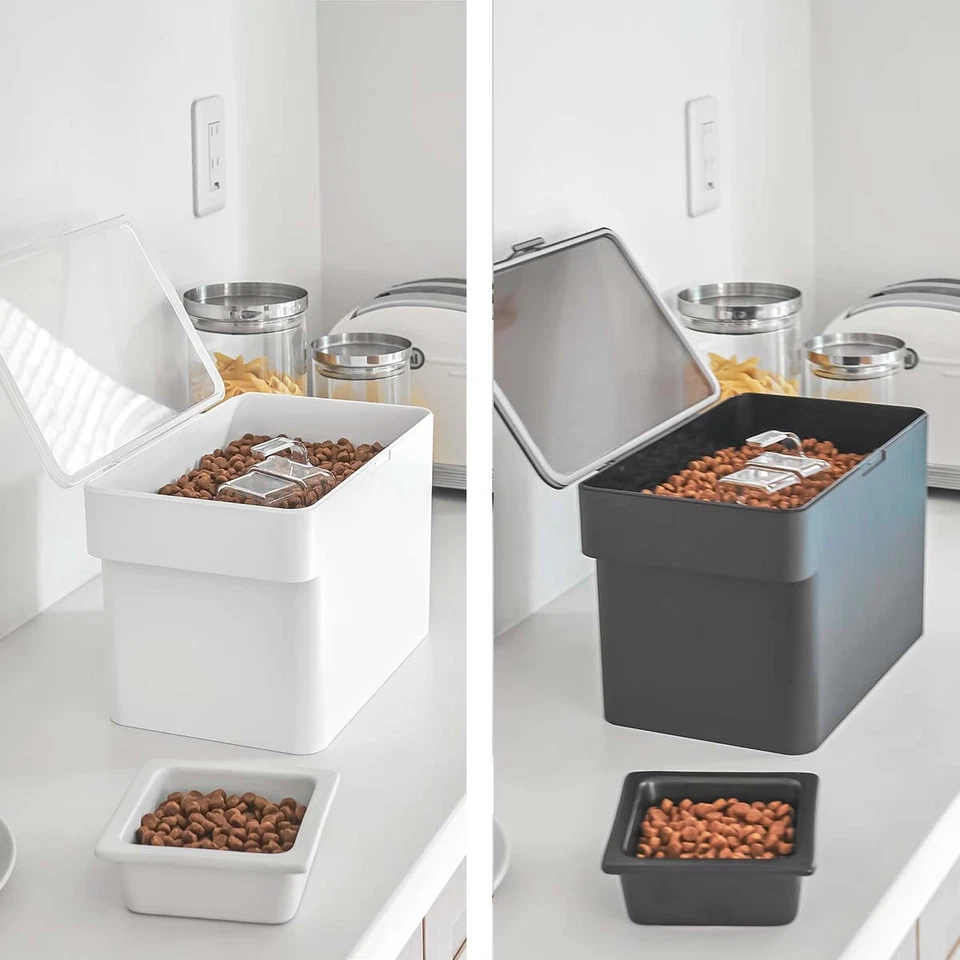 Futterbox Tierfutterbehälter 6L Box für Hund Katze Trockenfutter bis 3,5kg - Bild 1 von 2