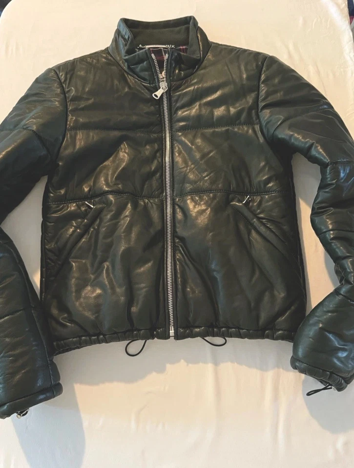 Chaqueta de cuero D&G para mujer Foto 1 de 4