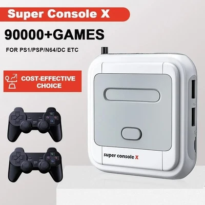 Super Console 128g  X Retro Gaming Box 90.000 Giochi 50 Emulatori + Controller - Immagine 1 di 4
