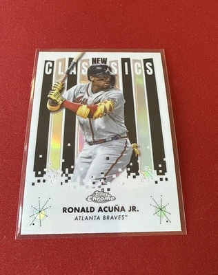 2022 Topps Chrome - New Classics Ronald Acuña Jr. #NC-3 - Image 1 of 2