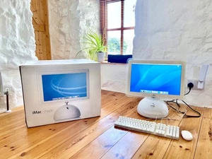 Boxed & Immaculate Condition  Apple iMac G4 17" 800MHz PowerPC Model 4,5 2002 - Picture 1 of 11