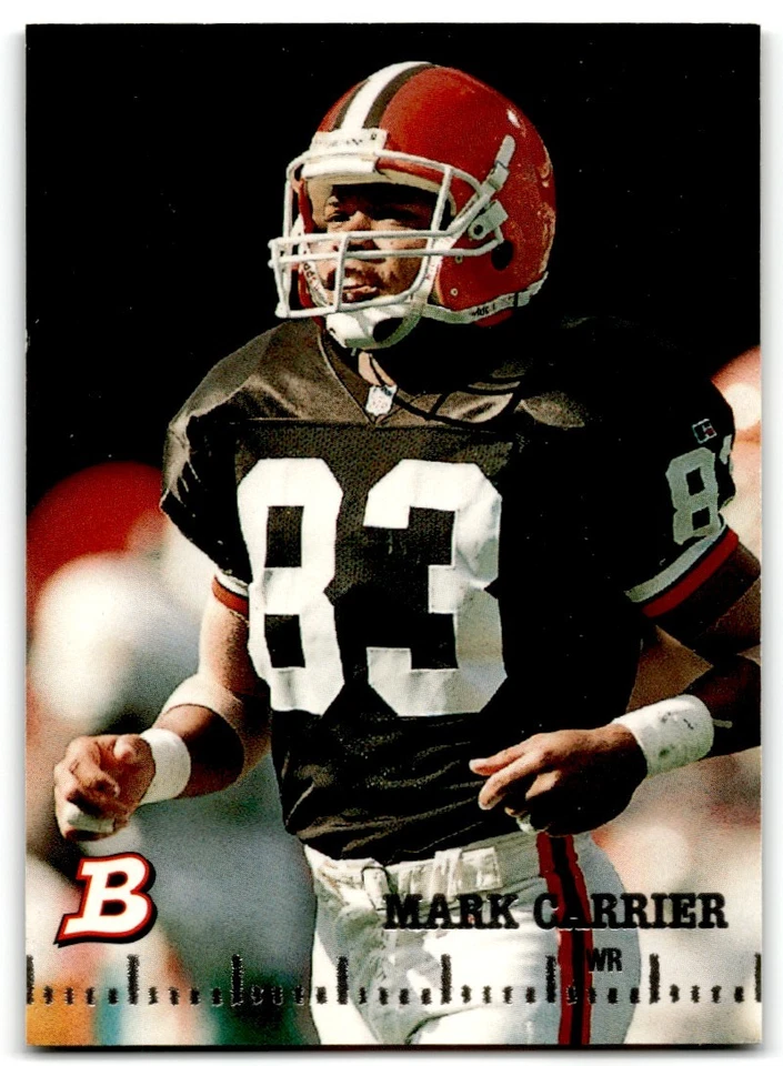 1994 Bowman Mark Carrier Cleveland Browns #346 - Image 1 of 2