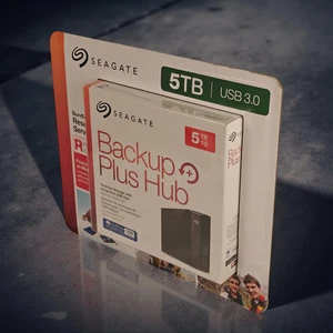 Seagate 5TB Backup Plus Hub External Drive USB 3.0 - New Sealed - Afbeelding 1 van 6