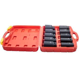 10pcs 6-Point Drive Deep Impact Socket Set Metric 22mm-24mm, 27mm-41mm US - Picture 1 of 16
