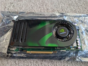 NVIDIA GEFORCE 8800 GTX RETRO HIGH END GAMING GRAPHICS CARD - Picture 1 of 4