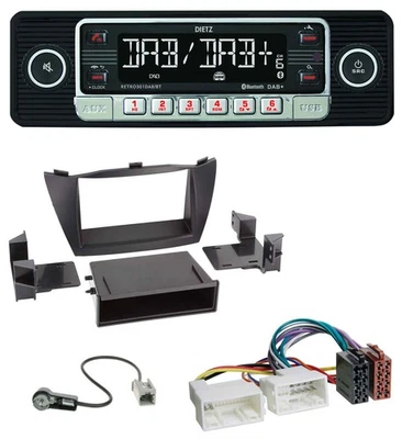 Dietz USB DAB MP3 Bluetooth Autoradio für Hyundai Tucson (2010-2015) - Bild 1 von 4