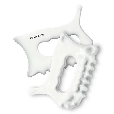 【Official】 PEARLCARE Korean Handmade Ceramic Body Face Gua Sha Massager Tool - Image 1 of 4
