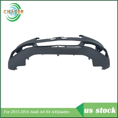 New Plastic Front Bumper Cover Fit For 2013 2014 2015 2016 Audi A4 S4 A4 Quattro - Изображение 1 из 4