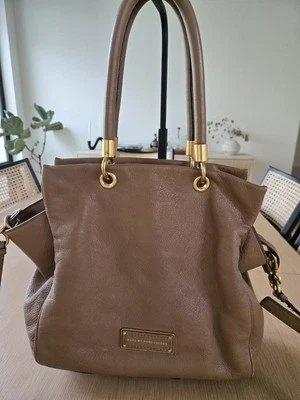 Marc by Marc Jacobs 2way shoulder bag tan tote leather gorgeous  - Image 1 of 4