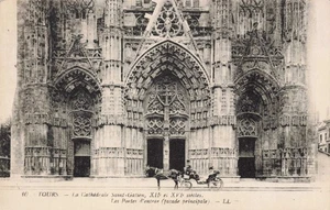 La Cattedrale di San Gatsen cartolina d'epoca - Foto 1 di 2