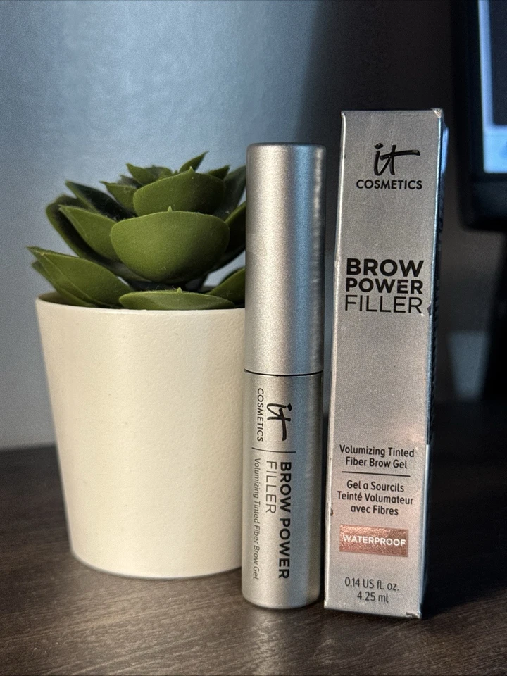 IT Cosmetics BROW POWER FILLER Tinted Fiber Brow Gel UNIVERSAL Auburn NIB - Image 1 of 1