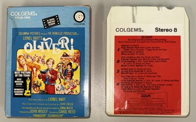 Rare Colgems 8 track tape w/slip cover - Oliver soundtrack - Monkees label - Image 1 of 4