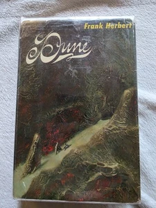Dune by Frank Herbert 1965 Book Club Edition Hardcover Y49 Gutter Code - Bild 1 von 13