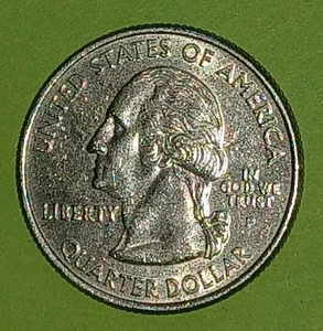 2007 (P) Washington 25C Coin ● 50 States Quarter IDAHO Reverse - Picture 1 of 8