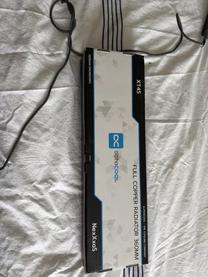 Alphacool NexXxoS XT45 Full Copper 360mm Radiator – Brand New Sealed - Image 1 of 2