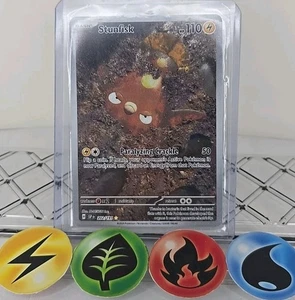 Pokémon TCG Stunfisk 202/191 Surging Sparks 2025 NM - Picture 1 of 3