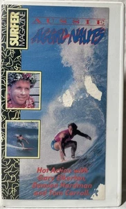 Surfer Magazine Surfing VHS 1990 Aussie Aggro-nauts Rhino Home Video - Picture 1 of 5