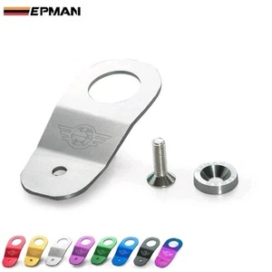 SILVER Radiator Bracket Rad Stay Mount for 96-00 Honda Civic EJ EK EM S2000 DC2 - Picture 1 of 1