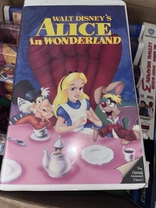 Disney Alice in Wonderland Black Diamond The Classics VHS # 036 - Picture 1 of 10