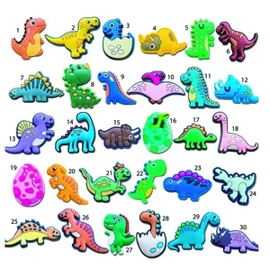 Dinosaur Charms Clog Badges T Rex pvc retro Shoe BUY 2 get 1 FREE! - Picture 1 of 1