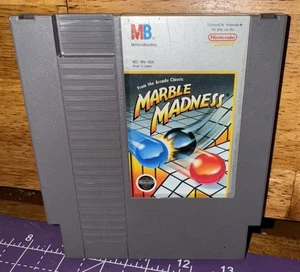 Marble Madness (Nintendo NES) MINT Cartridge Only Tested - Ships Fast Authentic - Picture 1 of 5