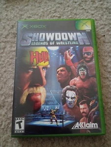 Legends of Wrestling: Showdown (Microsoft Xbox, 2004) custodia disco senza manuale ottime condizioni - Foto 1 di 4