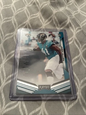 2019 Panini Playoff - Rookies Josh Hines-Allen #266 1st Down /99 (RC) - Image 1 of 2