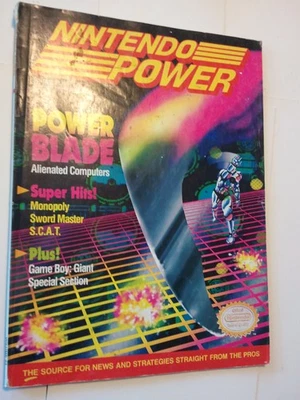Nintendo Power Magazine 23 Power Blade Cvr Monopoly R-Type Pac-Man Foto 1 de 3