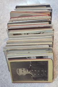 Lot 90 CDV portrait woman and man carte de visite photo 19th century - Picture 1 of 2