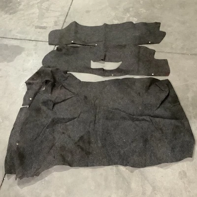 #3 Porsche 911 930 77-85 Kit de alfombra de fieltro de fieltro Perlon - Juego de kit lateral gris carbón Foto 1 de 4