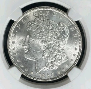 Dólar de plata Morgan 1885 ~ NGC MS 63 ~HERMOSA MONEDA ~ REF#06-093 - Imagen 1 de 4