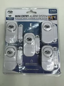 Flipo Security Wireless Alarm System For Doors & Windows (5) Pack, New - Picture 1 of 2