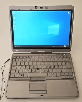 HP Elitebook 2740p Tablet 2 In 1 Pc Dual Boot Windows 10 Pro Ubuntu 22.04 - Immagine 1 di 4