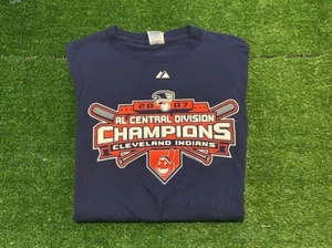 Vintage Cleveland Indians shirt mens extra large chief wahoo blue Y2K retro 12 - Picture 1 of 10