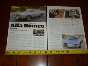 Alfa Romeo 2000 GTV 1972 1973 1974 artículo original 2017 - Imagen 1 de 6