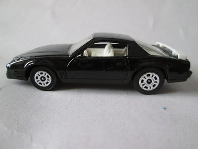Pontiac Firebird Trans-Am S/E Car #180 Black 1/64 / 1982 Corgi Juniors Britain - Image 1 of 4