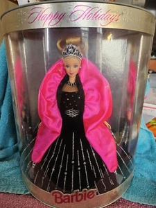 1998 Happy Holidays Barbie #20200 Misprint On Box Special Edition Recalled Rare - Picture 1 of 12