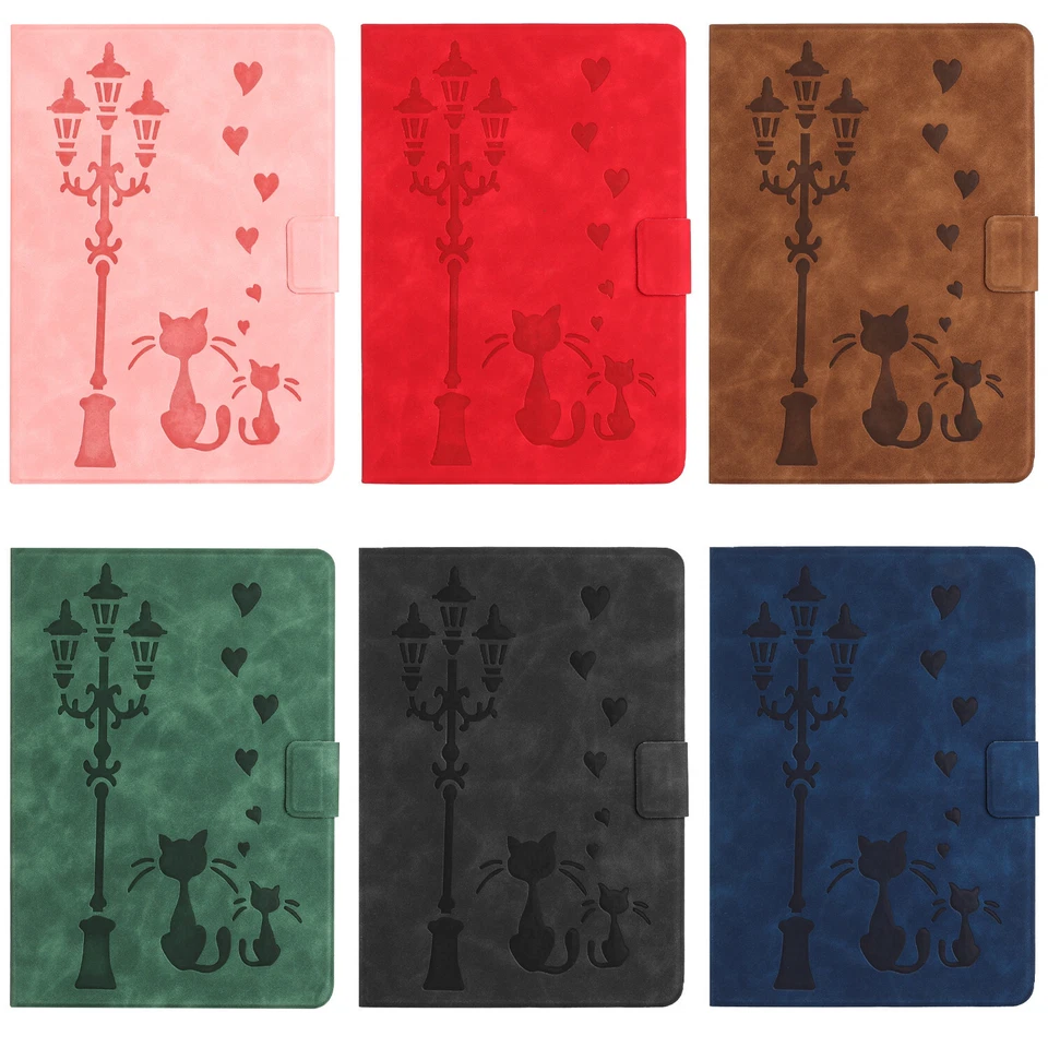 Tablet Case [Select Model] - Leather Flip Case Protective Cover with Stand O01XX - Image 1 of 1