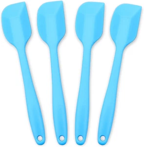 Silikonspachtel 4er Set, Hitzebeständige Antihaft Gummispatel mit Stai - Bild 1 von 12