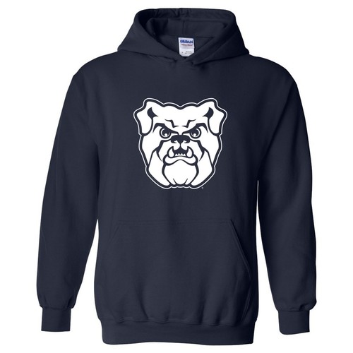 VETEMENTS Butler Bulldog Primary Logo Adult Licensed Unisex Hoodie Navy