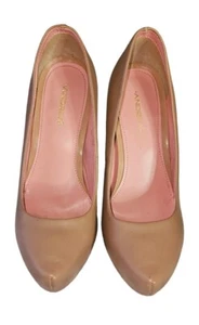 Andrea Plateau Heals Nude Gr. 8 Leder #a14 - Bild 1 von 8