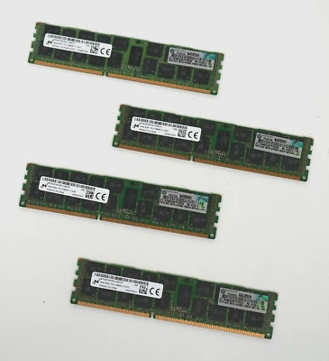 Micron MT36JSF2G72PZ-1G6E1FF 64GB (16GB x 4) DDR3 SDRAM Server Memory - Image 1 of 2